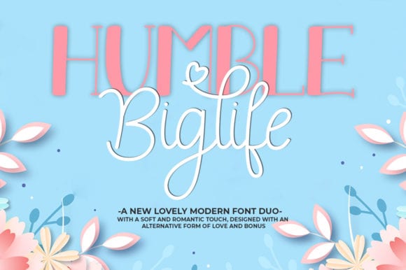 Humble Biglife Duo Font