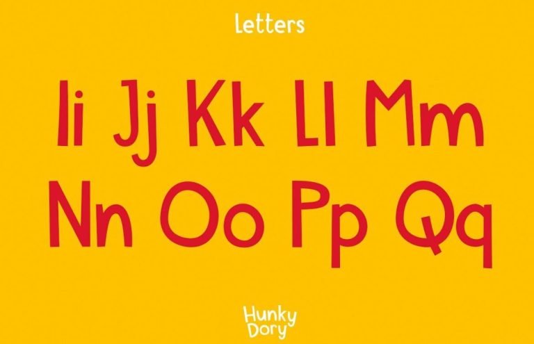 Hunky Dory Font Free Download