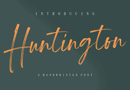 Huntington Font