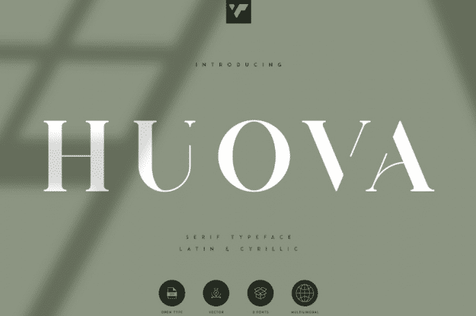 Huova Serif Font