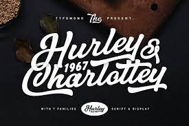 Hurley 1967 Family Font