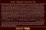 Husk Family Font
