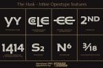 Husk Inline Font