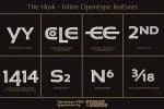 Husk Inline Font