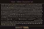 Husk Inline Font