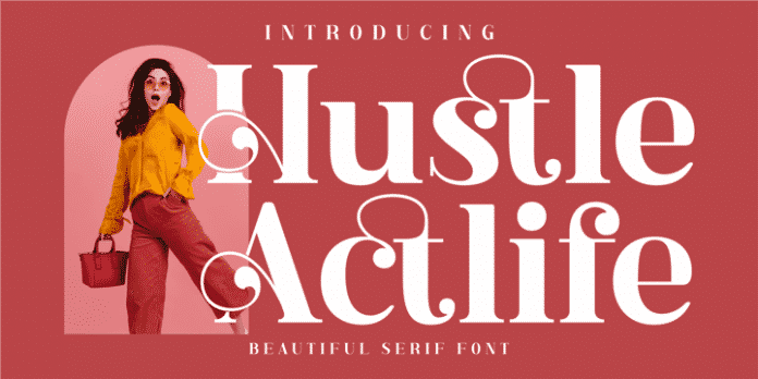 Hustle Actlife - 2 Styles Font