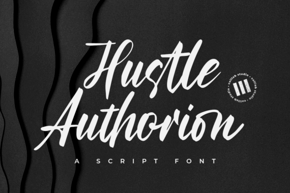 Hustle Authorion Font