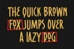 Hustling Harder - Bouncing Font