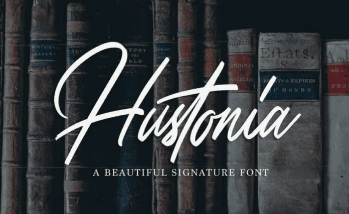 Hustonia - Script Font