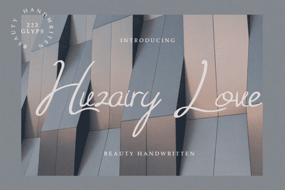 Huzairy Love Font Huzairy Love Font