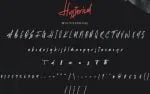 Hysterical Brush Font
