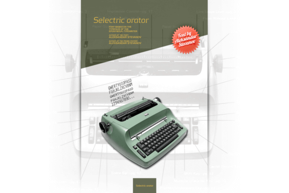 IBM Selectric Orator Font