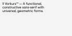 II Vorkurs Font