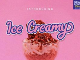 Ice Creamy Font