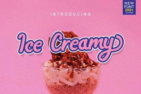 Ice Creamy Font
