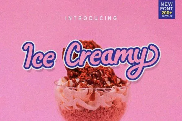 Ice Creamy Font