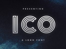 Ico - Logo Font