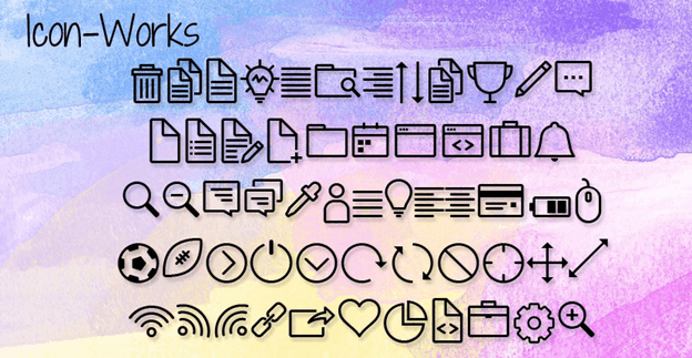 Icon-Works Font
