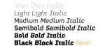 Idealista Font Family (Udated)