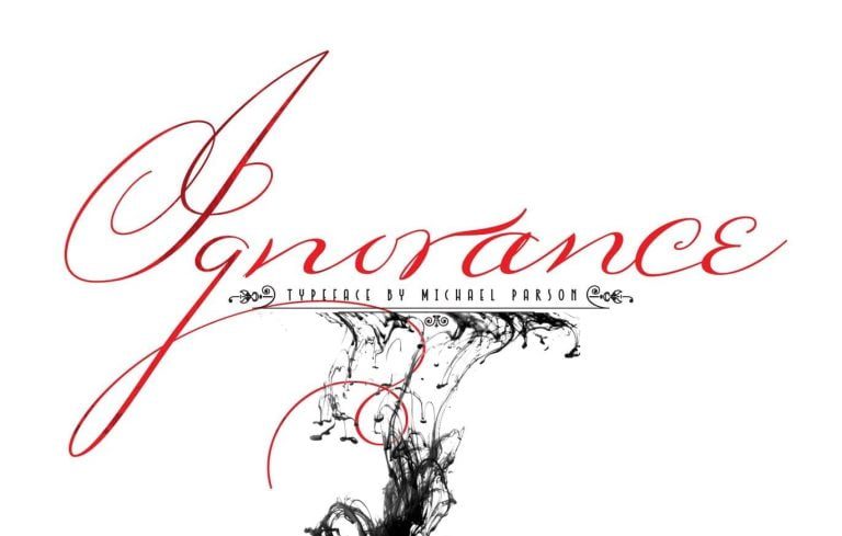 Ignorance Font Free Downlaod