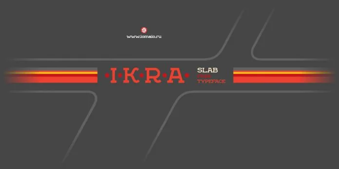 Ikra Slab Font