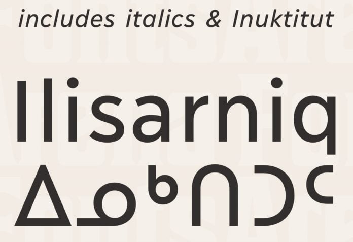 Ilisarniq FREE font family