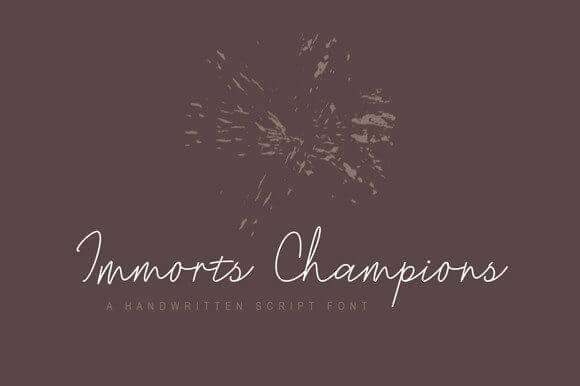 Immorts Champions Font