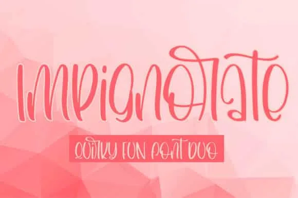 Impignorate Font