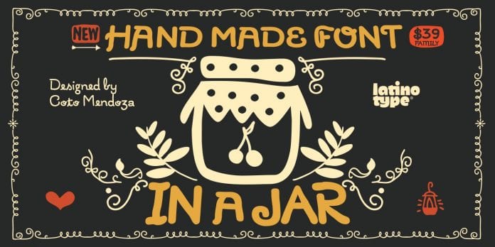 In a Jar Font Family