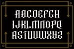 Incognite Tattoo Font