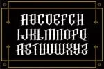Incognite Tattoo Font