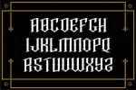 Incognite Tattoo Font