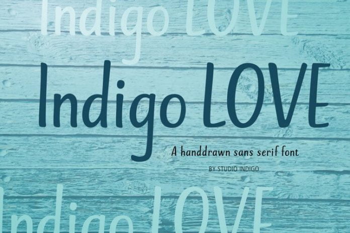 Indigo Love Font