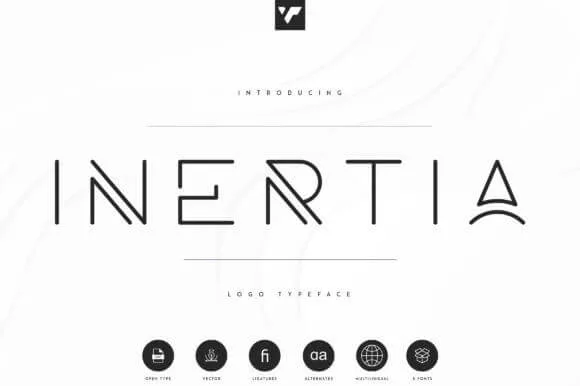 Inertia Font