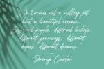 Infamous Rush - Signature Script Font