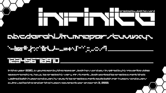 Infinite Font