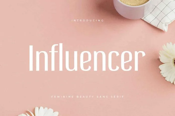 Influencer Font