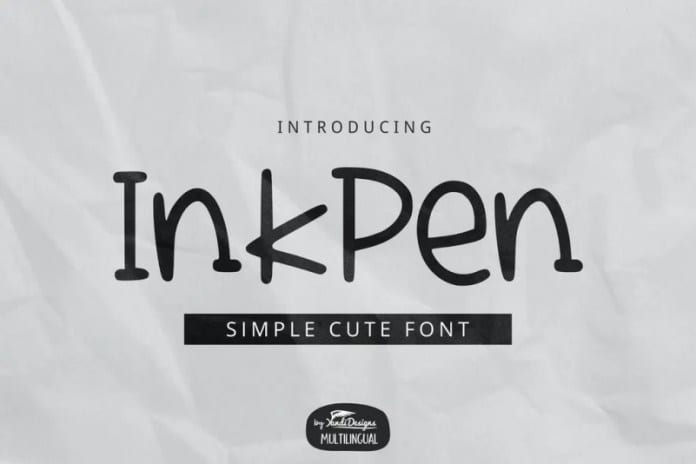 Ink Pen Font