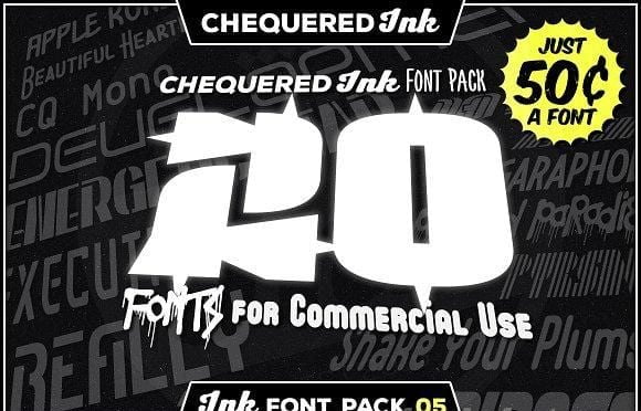 Ink Font Pack