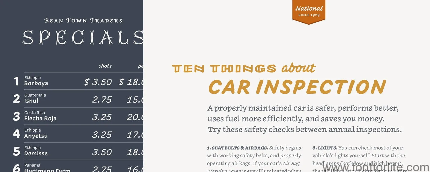 Inkwell Font Family