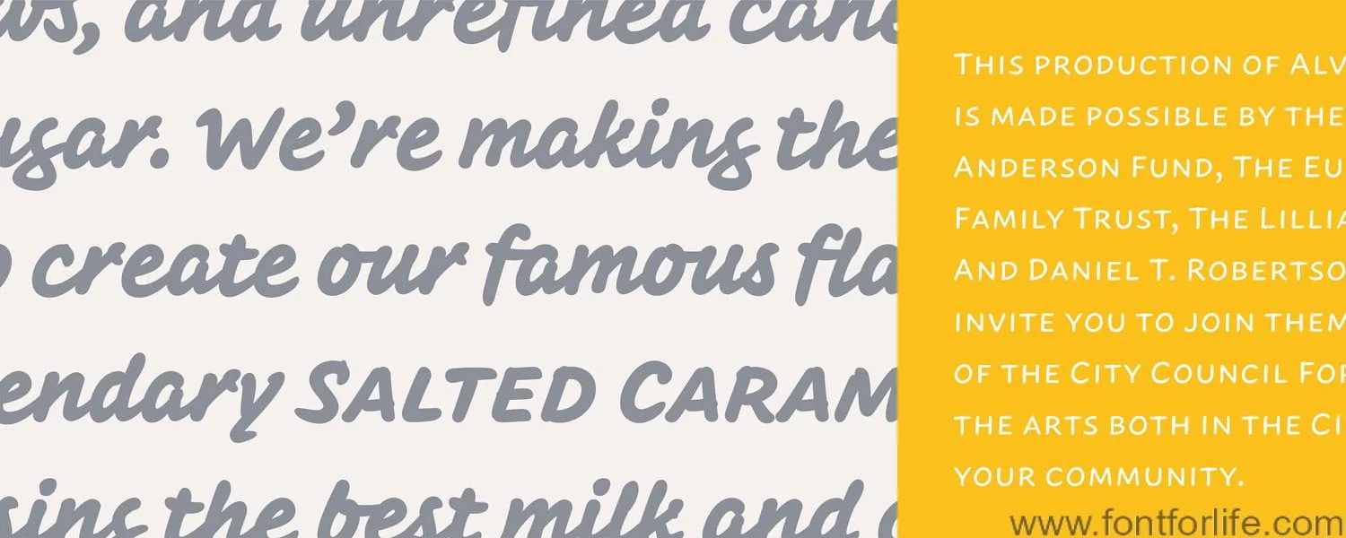 Inkwell Font Family