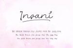 Insani - Beauty Signature Font