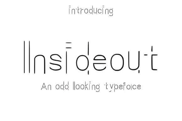 Inside Out Font