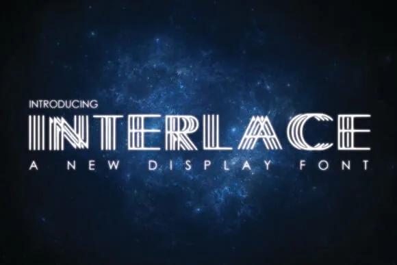 Interlace Font