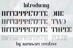 Interpretate Font