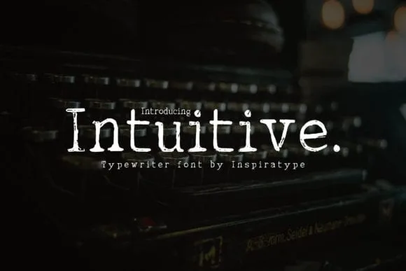 Intuitive Font