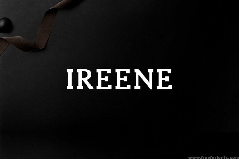 Ireene Serif 3 Font Family Pack Free Dowload
