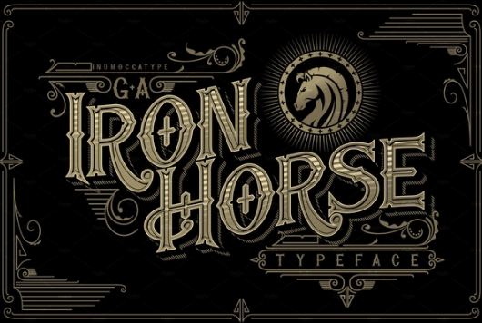Iron Horse Font