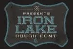 Iron Lake Font