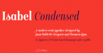 Isabel SemiCondensed Font